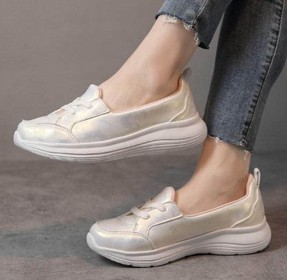 Orthopedic Women Shoes Breathable Slip On Arch Support Non-slip