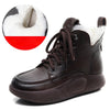 SAM™ Genuine Leather Ankle Boots Moccasins Retro