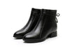 THELMA™- Ankle Boots Women Pointed Toe Thick Heels