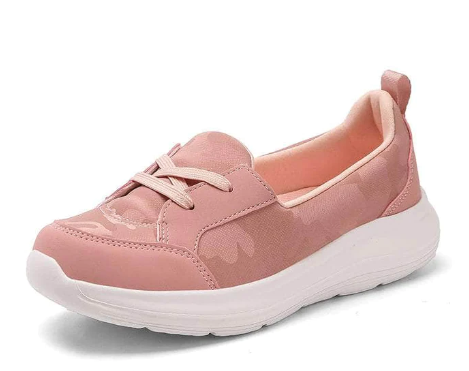 Orthopedic Women Shoes Breathable Slip On Arch Support Non-slip